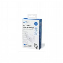 מטען קיר מהיר 20W PD טייפ-סי ראש טעינה בלבד ANVIL מטען קיר מהיר 20W PD טייפ-סי ראש טעינה בלבד ANVIL