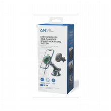 מטען רכב אלחוטי מגנטי תואם MagSafe עם 3 אפשרויות התקנה וזרוע טלסקופית BL98 ANVIL מטען רכב אלחוטי מגנטי תואם MagSafe עם 3 אפשרויות התקנה וזרוע טלסקופית BL98 ANVIL