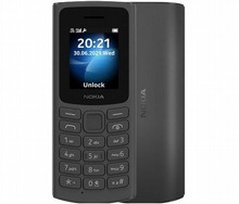 טלפון סלולרי עם כפתורים Nokia 105 דור 4G זיכרון כולל 128Mb זיכרון RAM 4Mb