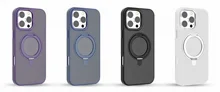 אייפון 16 Pro Max - כיסוי Nanox Matte Magsafe Ring Pro ל- iPhone 16 Pro Max צבע שחור אייפון 16 Pro Max - כיסוי Nanox Matte Magsafe Ring Pro ל- iPhone 16 Pro Max צבע שחור