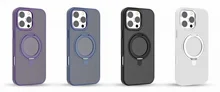 אייפון 16 - כיסוי Nanox Matte Magsafe Ring Pro ל- iPhone 16 צבע כחול אייפון 16 - כיסוי Nanox Matte Magsafe Ring Pro ל- iPhone 16 צבע כחול