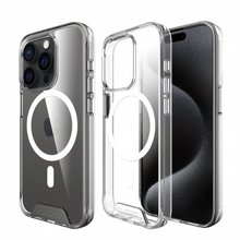 אייפון 15 Pro Max - כיסוי Toiko Chiron MagSafe שקוף | Apple iPhone 15 Pro Max אייפון 15 Pro Max - כיסוי Toiko Chiron MagSafe שקוף | Apple iPhone 15 Pro Max