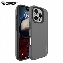 אייפון 16 Pro Max - כיסוי Toiko CaZa בצבע אפור | Apple iPhone 16 Pro Max אייפון 16 Pro Max - כיסוי Toiko CaZa בצבע אפור | Apple iPhone 16 Pro Max