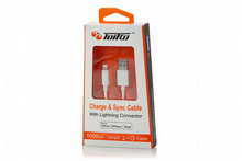 כבל מהיר TOIKO לבן Lightening - USB-TC 3.0 - iPhone PD20W אורך 1מ' לטעינה מהירה והעברת נתונים כבל מהיר TOIKO לבן Lightening - USB-TC 3.0 - iPhone PD20W אורך 1מ' לטעינה מהירה והעברת נתונים