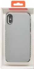 כיסוי מגן GRIPCASE Fusion אפור למכשיר סלולרי דגם Apple iPhone X כיסוי מגן GRIPCASE Fusion אפור למכשיר סלולרי דגם Apple iPhone X