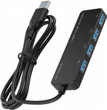 מפצל USB כולל כבל מאריך בעל 4 כניסות דגם HUB-010 120CM מפצל USB כולל כבל מאריך בעל 4 כניסות דגם HUB-010 120CM