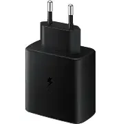 ראש מטען ביתי 45W מקורי SAMSUNG שחור ראש מטען ביתי 45W מקורי SAMSUNG שחור