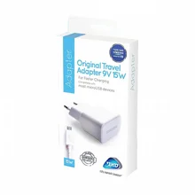 מטען מקורי סמסונג עם חיבור MICRO USB SAMSUNG 9V לבן מטען מקורי סמסונג עם חיבור MICRO USB SAMSUNG 9V לבן