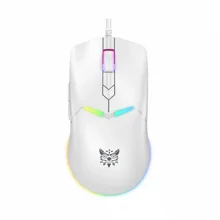 עכבר RGB חוטי לגיימינג ONIKUMA CW929 צבע לבן עכבר RGB חוטי לגיימינג ONIKUMA CW929 צבע לבן